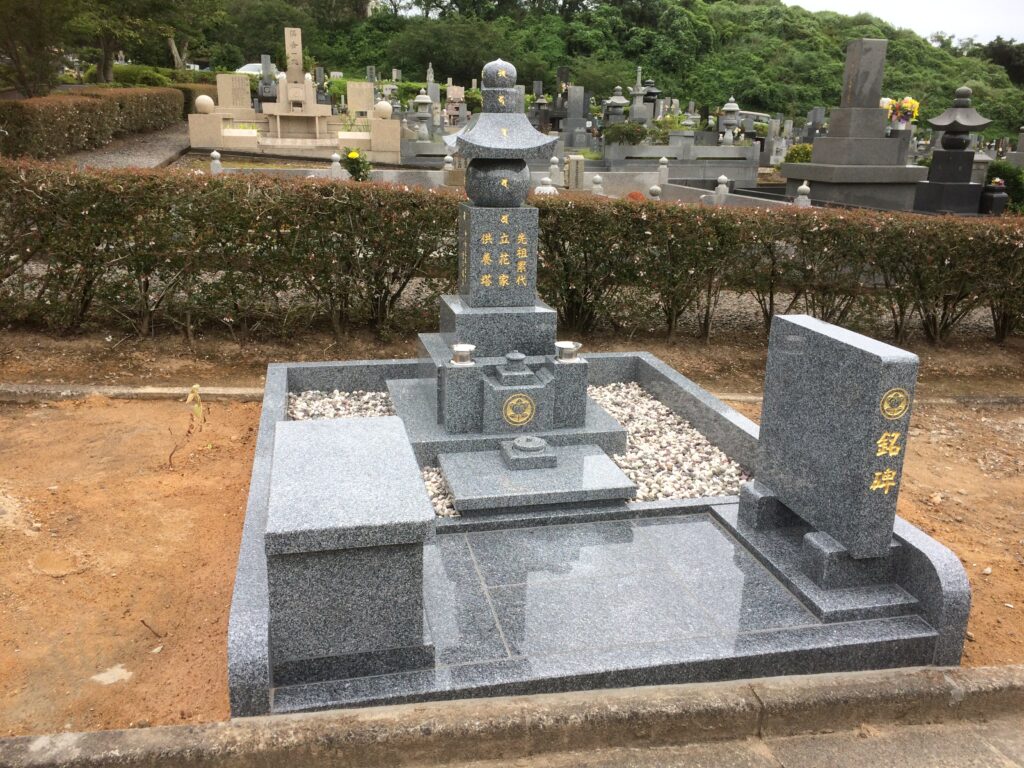 和型墓石の施工事例6
