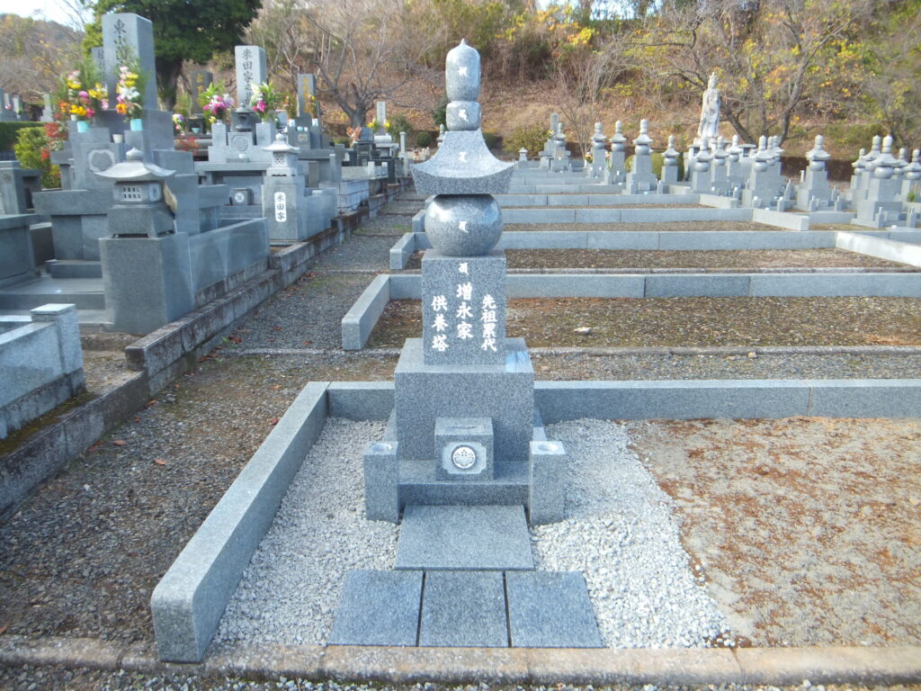 和型墓石の施工事例8