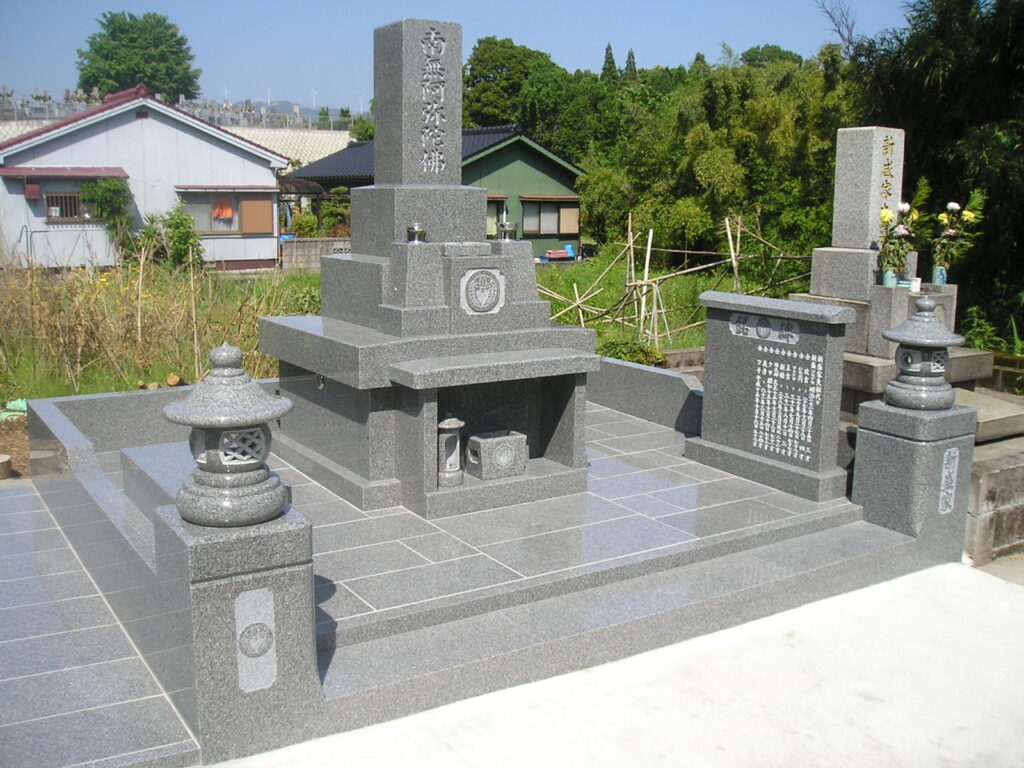 和型墓石の施工事例12